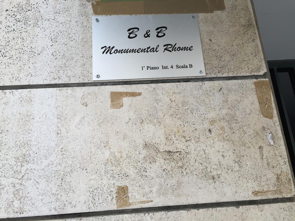 רומא B&B Monumental Rhome מראה חיצוני תמונה